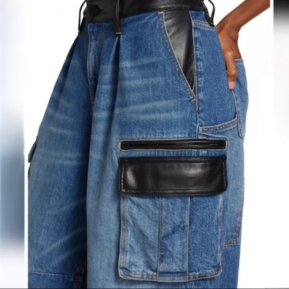 ALICE + OLIVIA Cargo Jeans - Picture 5 of 14